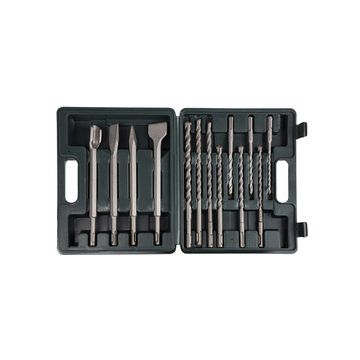 BRÜDER MANNESMANN Kit de forets & burins SDS PLUS, 13 pièces