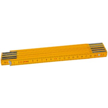 BRÜDER MANNESMANN Mètre pliant en bois, longueur: 2,0 m