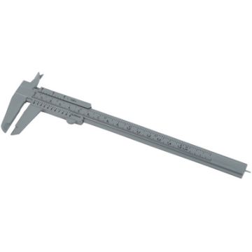 BRÜDER MANNESMANN Pied à coulisse, en plastique, 150 mm