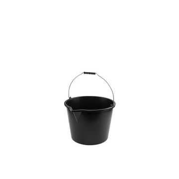 Bradas Seau avec bec verseur, 5 litres, PP, noir