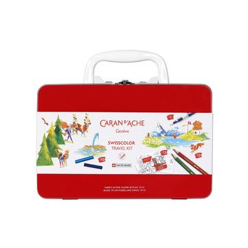 CARAN D'ACHE Travel Kit SWISSCOLOR, dans une mallette