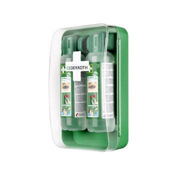 CEDERROTH Station de rinçage oculaire, équipé, 2 x 500 ml CEDERROTH Station de rinçage oculaire, équipé, 2 x 500 ml
