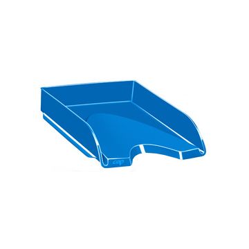 CEP Corbeille à courrier GLOSS, format A4, bleu océan x10