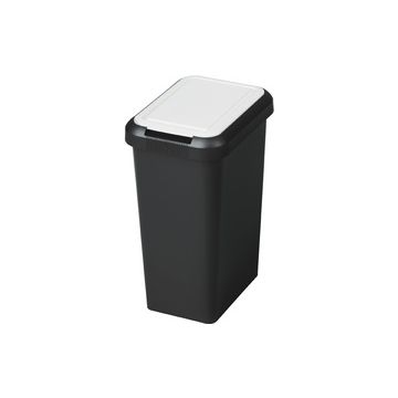 CEP Poubelle de tri sélectif Touch & Lift, 45 litres, blanc