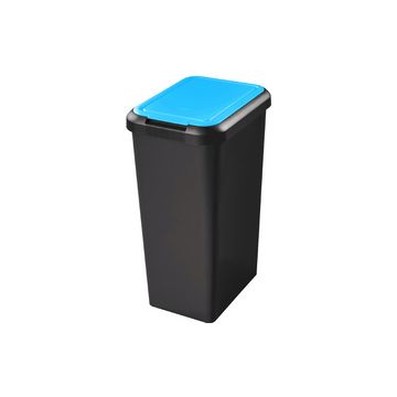 CEP Poubelle de tri sélectif Touch & Lift, 45 litres, bleu