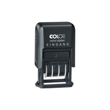COLOP Datumstempel Mini-Dater S 160/L1 "EINGANG", schwarz