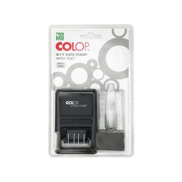 COLOP Datumstempel-Set Printer S260, schwarz