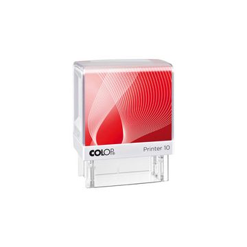 COLOP Tampon automatique à texte Printer 10, 3 lignes,