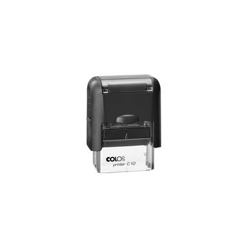 COLOP Tampon pour texte Printer C10, 3 lignes, noir