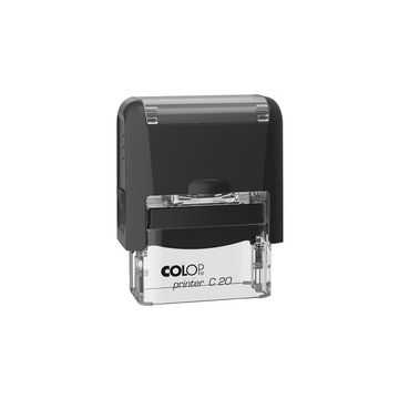 COLOP Tampon pour texte Printer C20, 4 lignes, noir