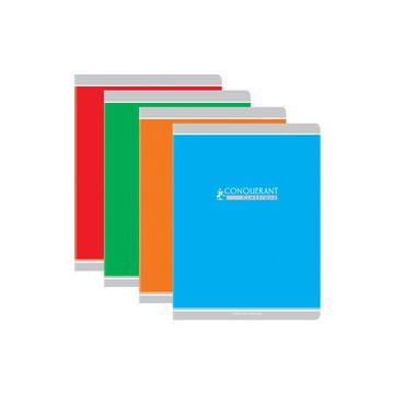 CONQUERANT CLASSIQUE Cahier 240 x 320 mm, Seyès, bleu