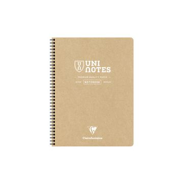 Clairefontaine Cahier à spirale UNI NOTES, A4, quadrillé