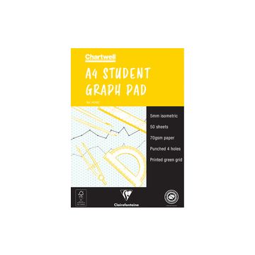 Clairefontaine Papier millimétré "STUDENT GRAPH PAD", A4 x10