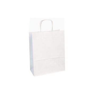 Clairefontaine Sac en papier, Blanc, petit