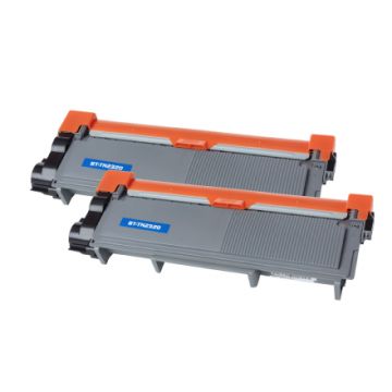 TN2320TWIN - toner compatible Brother - noir - pack de 2