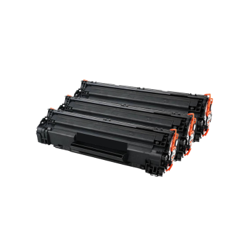 CE285A / 85A - Toner compatible HP - noir - pack de 3