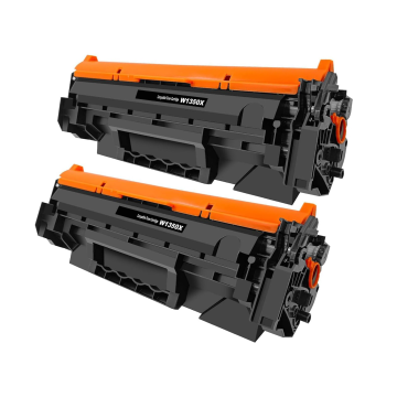 W1350X / 135X - Toner compatible HP - noir - pack de 2
