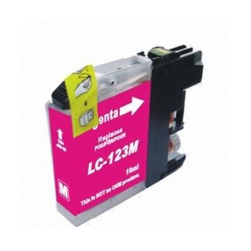 LC123M - cartouche compatible Brother - magenta