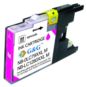 LC1280XLM - cartouche compatible Brother - magenta