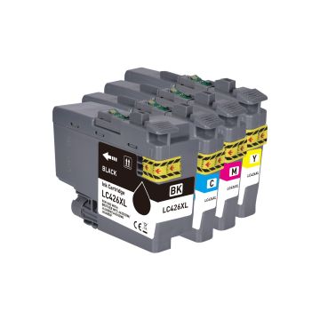 LC426XL - Cartouches compatibles Brother - Multipack 4 couleurs (BK,C,M,Y)