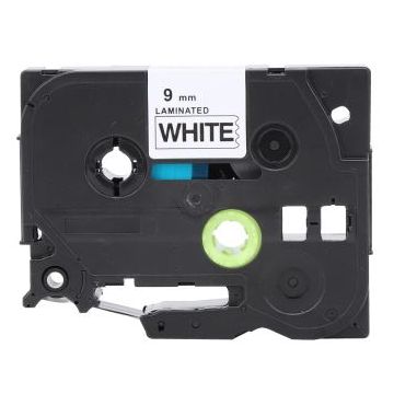 TZE221 - ruban cassette compatible Brother - noir, blanc