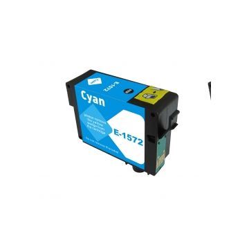 C13T15724010 / T1572 - cartouche compatible Epson - cyan