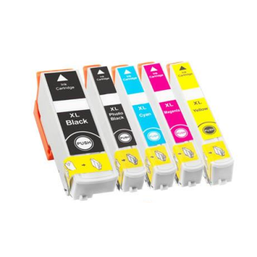 33XL / C13T33574010 - Cartouches compatibles Epson - Multipack 5 cartouches (BK,C,M,Y)