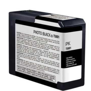 C13T580100 / T5801 - cartouche compatible Epson - noire