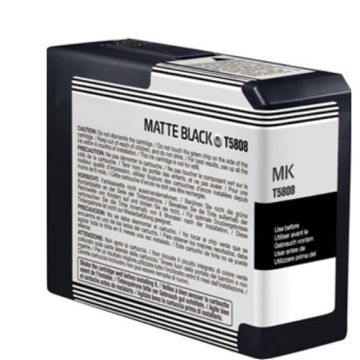 C13T580800 / T5808 - cartouche compatible Epson - noire