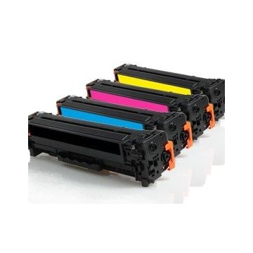 203X / CF540X-3 - Toners compatibles qualité premium HP - Multipack 4 couleurs (BK,C,M,Y)