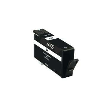 CZ109AE / 655 - cartouche compatible HP - noire