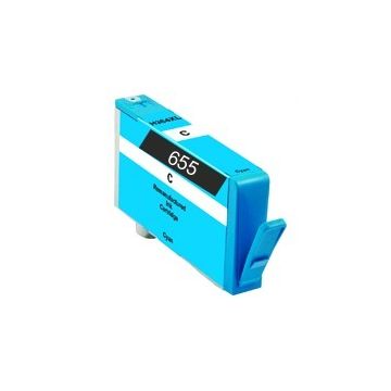 CZ110AE / 655 - cartouche compatible HP - cyan