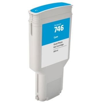 P2V80A / 746 - cartouche compatible HP - cyan