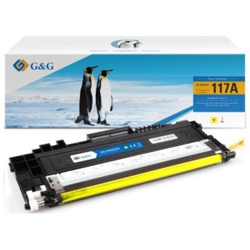 W2070-3 / 117A - Toners compatibles HP - BK,C,M,Y - pack de 4