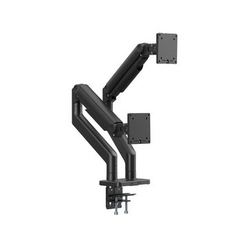 DIGITUS Support pour 2 écrans, charge max.: 2 x 20 kg, noir