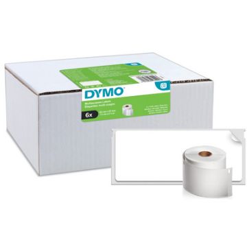 DYMO Etiquette polyvalente autocollante, 57 x 32 mm, blanc