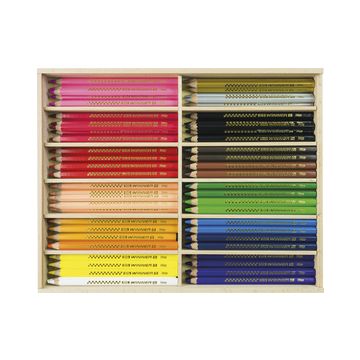 EBERHARD FABER Crayon de couleur BIG WINNER, boîte de 96