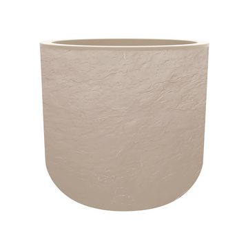 EDA Bac à plantes VOLCANIA UP, rond, 385 mm, beige EDA Bac à plantes VOLCANIA UP, rond, 385 mm, beige