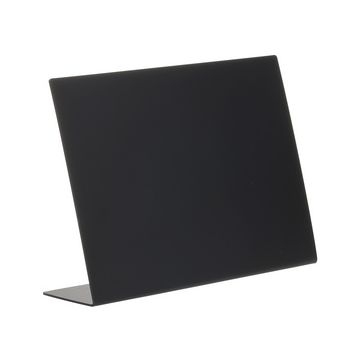 EUROPEL Ardoise de table, A5 paysage, set de 5, noir