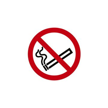 EXACOMPTA Plaque de signalisation "Interdit de fumer"