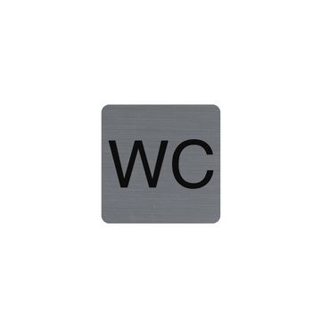 EXACOMPTA Plaque de signalisation "WC"