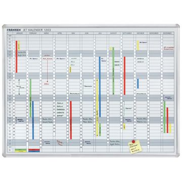 FRANKEN Tableau planning JetKalender, calendrier annuel
