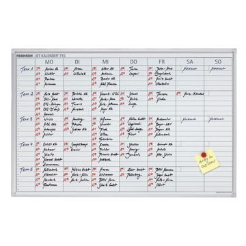FRANKEN Tableau planning JetKalender, calendrier de semaine