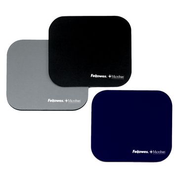 Fellowes tapis de souris Micoroban, en néoprène, argent