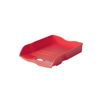 HAN Corbeille à courrier Re-LOOP, A4, plastique éco, rouge x6
