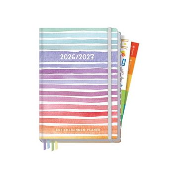 Häfft Erzieher-Planer "Color Stripes", DIN A5+, 2026/2027