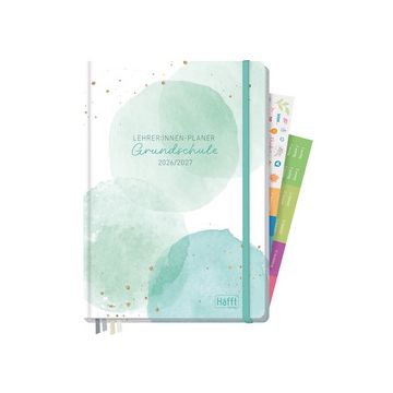 Häfft Lehrer-Planer Grundschule "Watercolor Dots", 26/27