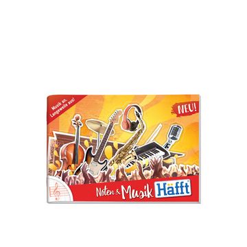 Häfft Notenheft "Noten & Musik", DIN A5 quer, 32 Blatt
