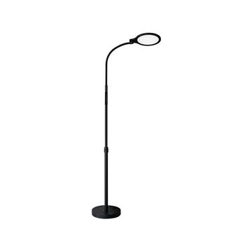 Hansa Lampadaire / Lampe de lecture LED ATRIA, noir mat