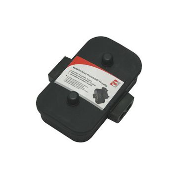 IWH Boîte de raccordement, plastique, 10 pôles, noir